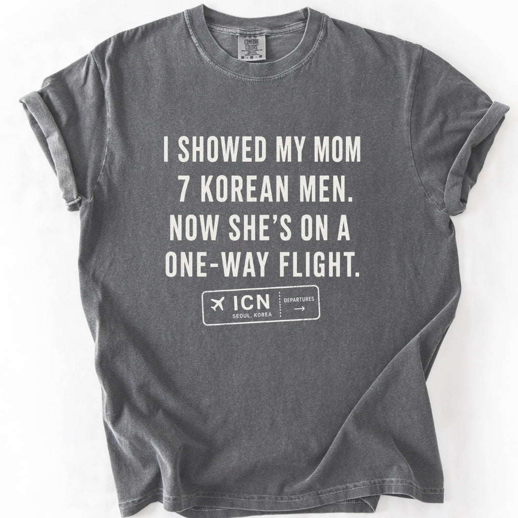 I Showed My Mom 7 Korean Men | Funny K-Pop T-Shirt