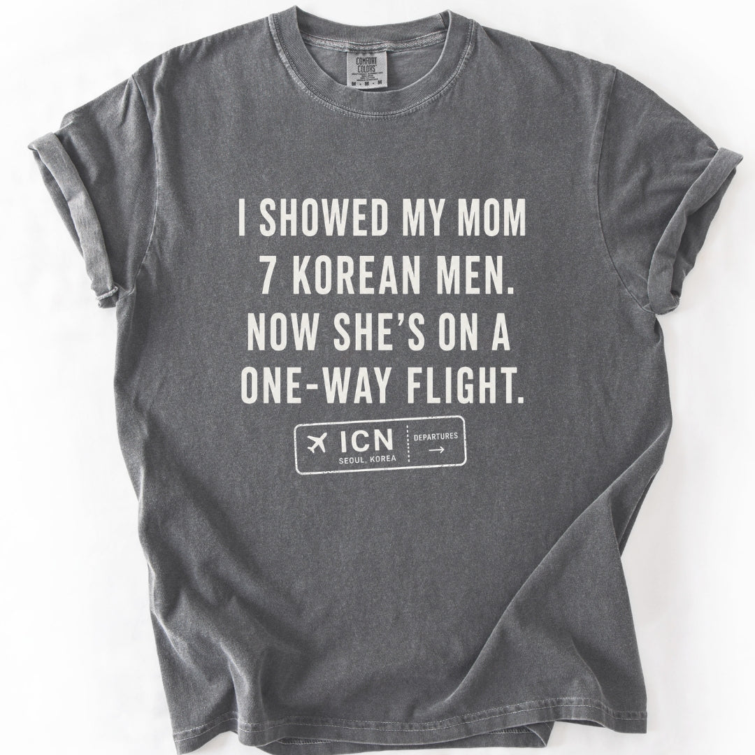 I Showed My Mom 7 Korean Men | Funny K-Pop T-Shirt