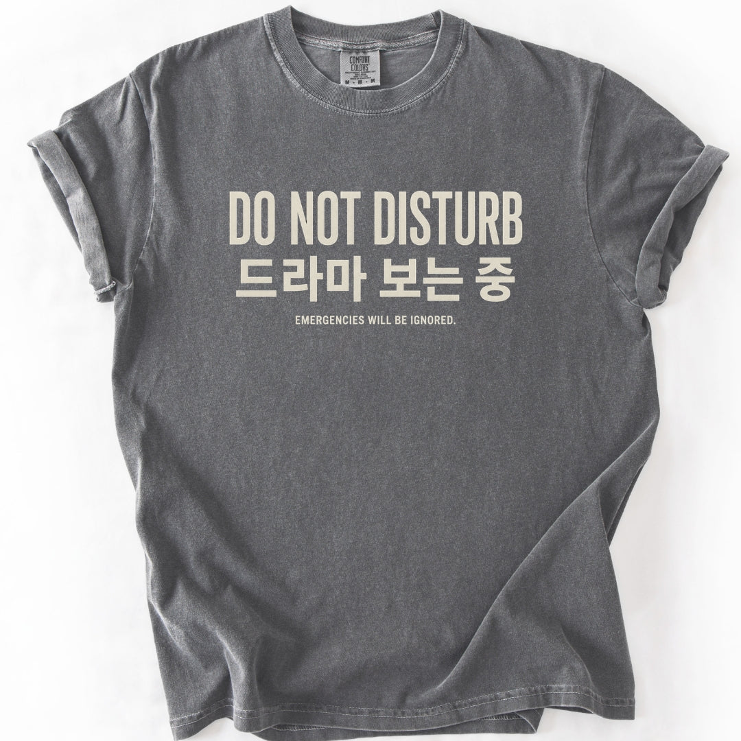 Do Not Disturb 드라마 보는 중 | K-Drama T-Shirt