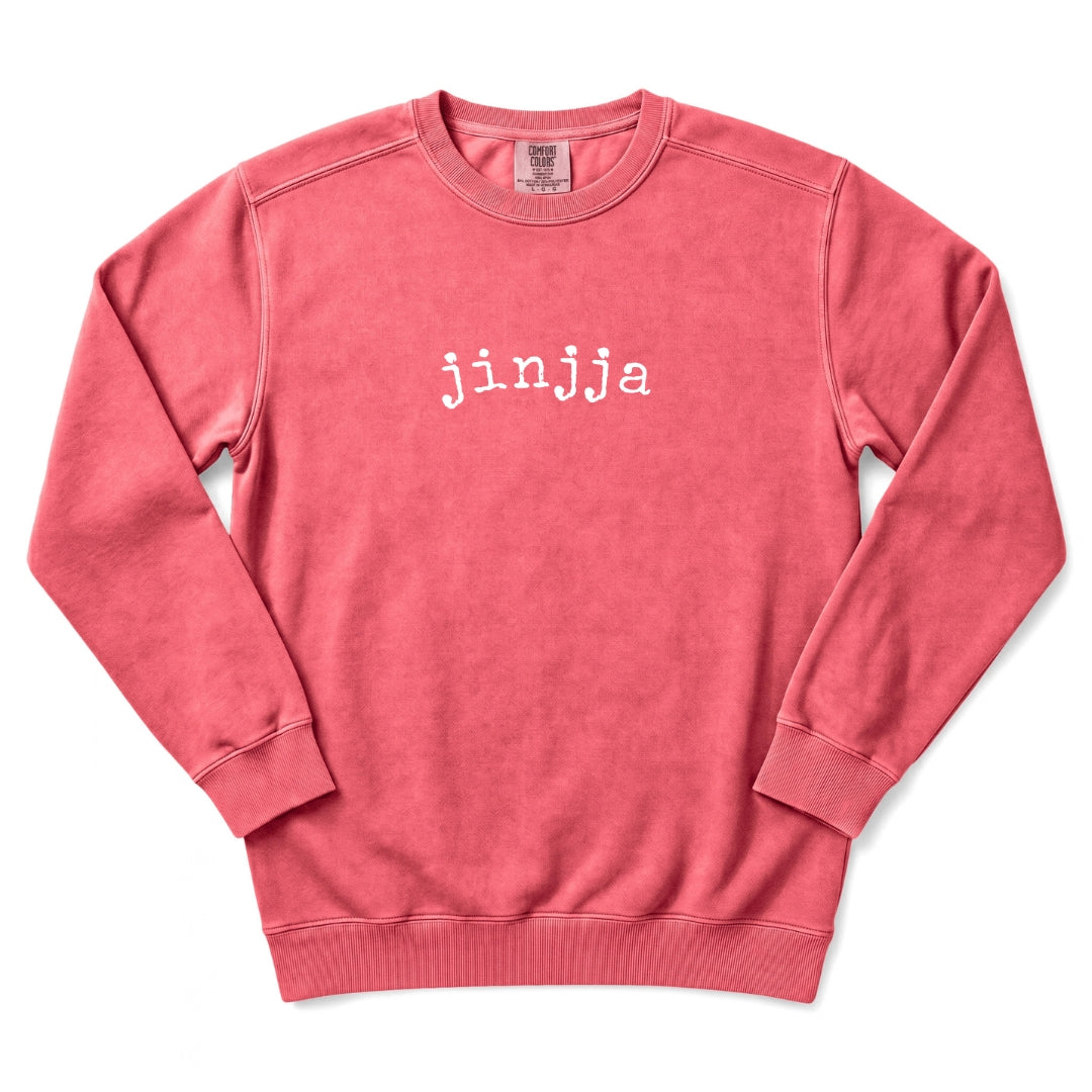 jinjja Korean Slang Sweatshirt